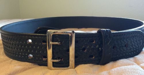 New Aker Sam Browne Police Duty Belt B01-BW-44