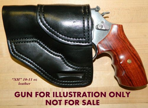 Gary C&#039;s Avenger Leather OWB HOLSTER Left Hand - S&amp;W .357  J Frame  3&#034; barrel