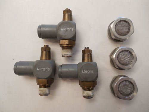 Legris Air Flow Control Valves &amp; Roberts Pressure Relief Valves