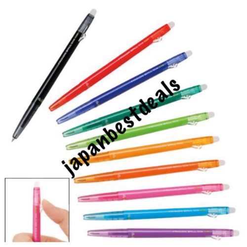 New PILOT Frixion Slim ERASABLE Ballpens 0.38MM Ships FREE from TOKYO, JAPAN