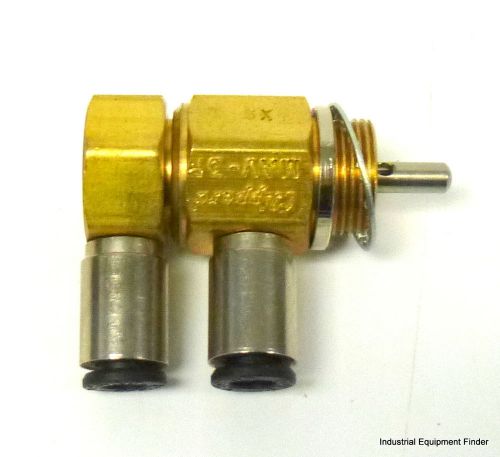 Clippard mav-3r 3-way rotatable inlet valve for sale