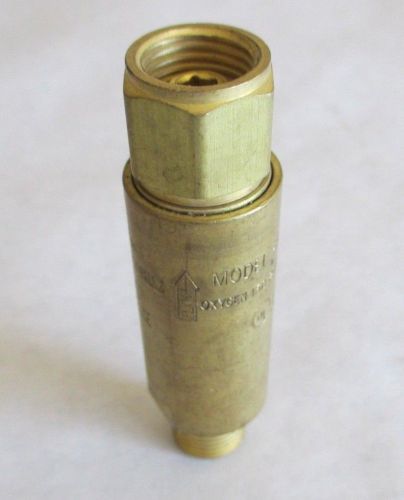 Victor Heavy Duty Flashback Arrestor Model FB-O, 0657-0010, Oxygen. FBO, Nice!