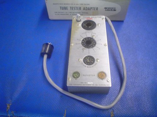 Eico Model 610 Tube Tester Adapter for 625 666 Tube Testers