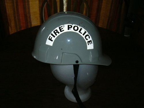 ADVENT    BULLARD    MODEL A-1  FIRE POLICE HELMET