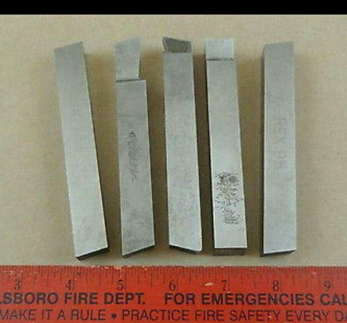 Nice - Lot of five (5) 5/8&#034; metal cutting bits. Vasco Supreme.