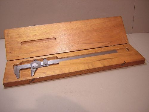 Brown &amp; sharpe 573 outside only 13&#034; vernier caliper - old but it works for sale