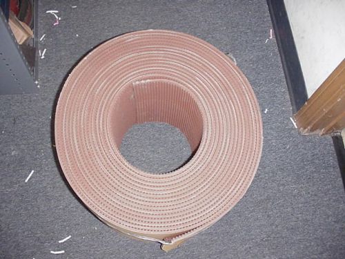 50FT Conveyor belt Neoprene Rough top Lagging 3ply 10&#034; WIDE x 600&#034; LONG APACHE