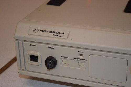 MOTOROLA DESKTRAC UHF RADIO REPEATER L44SUM7000BT w/ MRTI 2000 &amp; Celwave Units