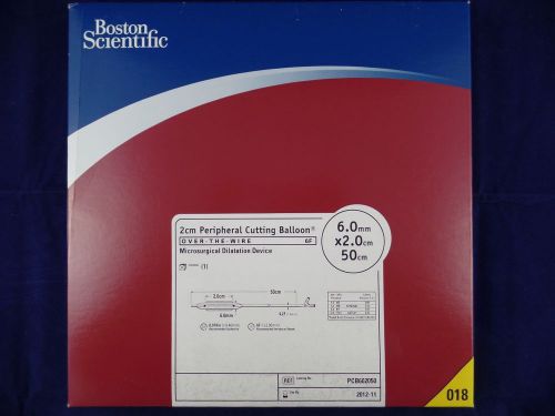 BOSTON SCIENTIFIC PCB602050 Peripheral Balloon OTW 6.0mm x 2.0cm x 50cm