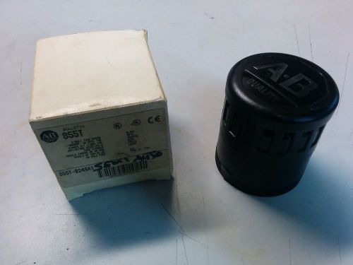 ALLEN BRADLEY 855T-B24SA1 BLACK SINGLE TONE SOUND STACK LIGHT 24V SERIES B NIB