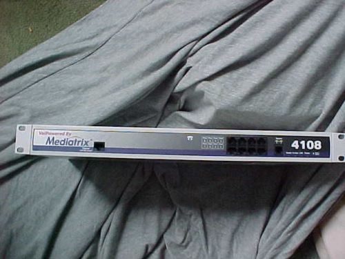 Mediatrix 4108 , Access Device, SIP Gateway w/ Rack Ears  Cisco Powered