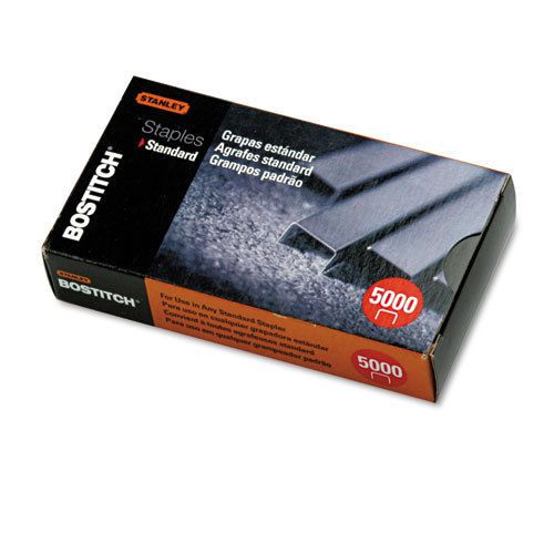 Full Strip Standard Chisel Point Staples, 1/4 Inch Leg Length, 5,000/Box