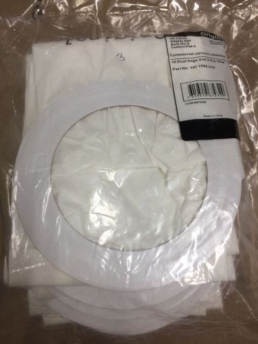 Nilfisk Advance 1471098510 Filter Bags OEM For Adgility Backpack Vacuum 10/pk