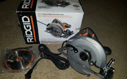 RIDGID Circular Saw 15-Amp 7-1/4 in. Wood Cutting Power Tool Corded Compact New