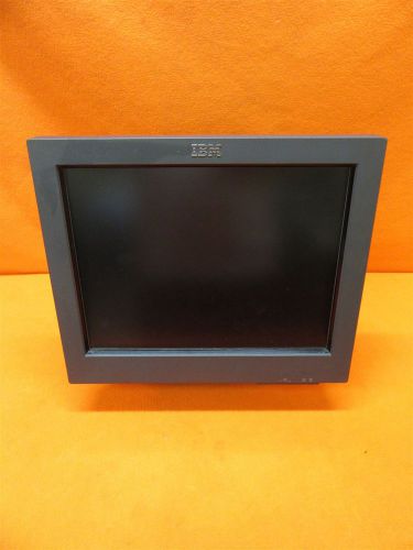 IBM 12X1001 15&#034; SurePOS TouchScreen System w/ Celeron 2.53GHz 1GB RAM 80GB HDD