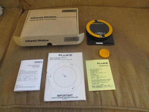 FLUKE 3&#034; ROUND INFRARED WINDOW 075-CLKT NIB