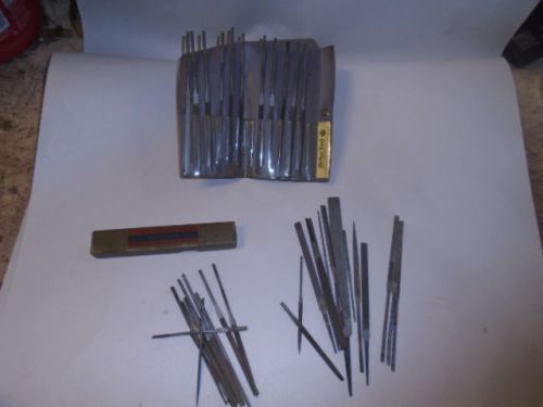 MACHINIST TOOLS LATHE MILL Machinist Lot of Jewelers Files