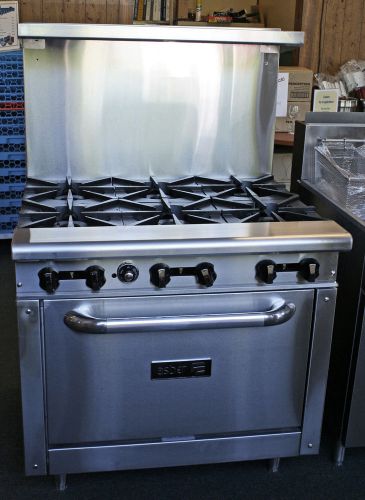 Asber 36&#034; Range; LP Gas - Model# AER-6-36