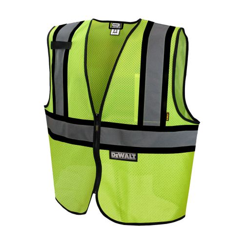 DEWALT DSV221 Class 2 Contrasting Trim Economy Mesh Safety Vest