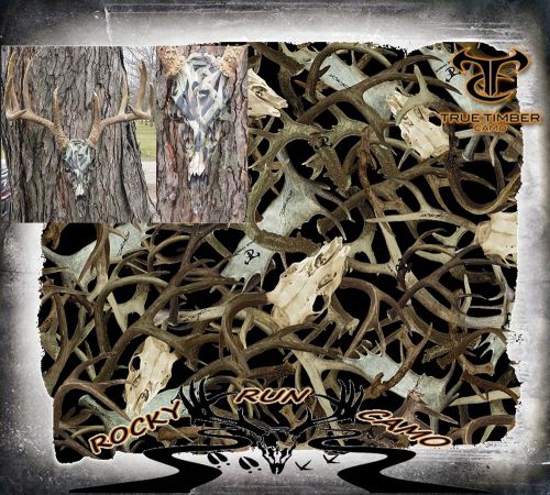 True Timber HORNZ ®R.R.C.Camo Hydrographic water transfer Dip Kit Gun,Skulls,ATV