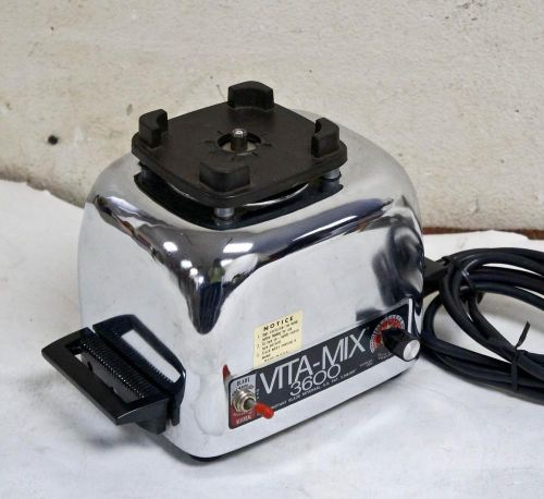 HEAVY DUTY VITA MIX 3600 INSTANT BLADE REVERSAL BLENDER MIXER BASE ONLY !!!