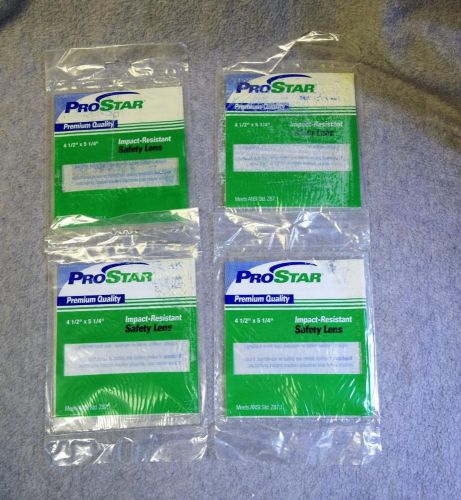 4 prostar impact resistant welding safety lens 4 1/2&#034; x 5 1/4&#034; nip for sale