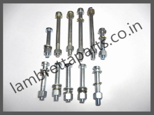 Vespa Engine Nut &amp; Bolt Set M7 Vespa PX, LML @ us