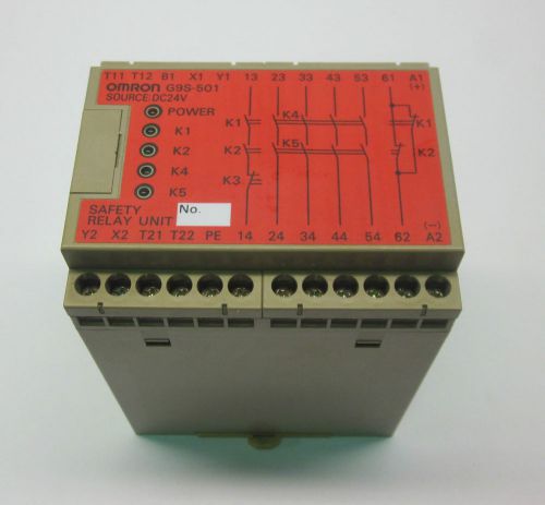 OMRON G9S-501 Safety Relay Unit