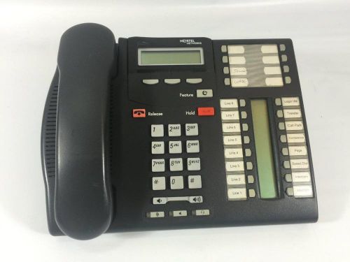 Nortel Norstar T7316E Charcoal Display Speaker Telephone NT8B27JAAA