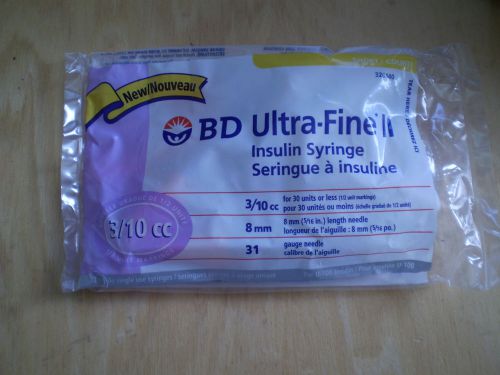 10 Disp 3CC Syringes 31 G  N 5/16