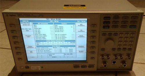 Agilent E5515C 8960 Series 10 Wireless Communication Test Set OPT 002 003 H16