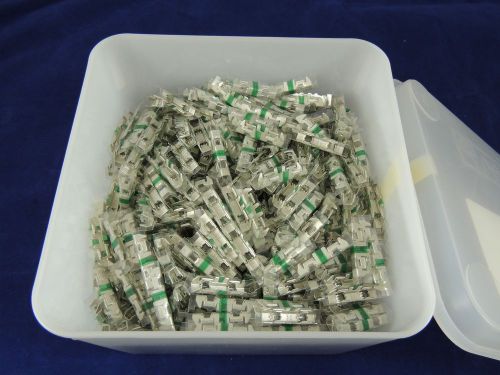 TYCO AMP 60945-4 Green Picabond Splicing Splice Connectors 1 Lot 100