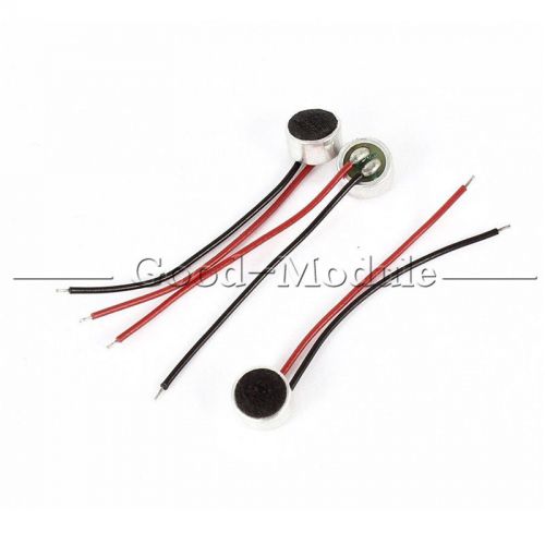 5pcs electret condenser 2 leads 4*1.5mm microphone mic capsule gm for sale