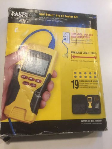 New Klein VDV501-814 VDV Pro Scout Pro LT Tester Kit Voice Data Video (E10J)