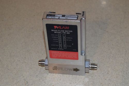 Tylan mass flow meter model fm380  10slpm n2 500 psig max flow (ty2) for sale