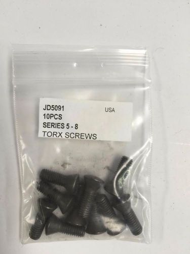 YG1 JD5091 SERIES 5-8 TORX SCREWS PACK OF 10    Allied 7619-IP25-10 Torx Screws