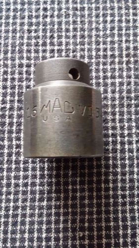 MAC  1-1/16&#034;,  SHORT,  1/2&#034; DR.  6 POINT,  IMPACT SOCKET,  ( VI 346 )  MADE  USA