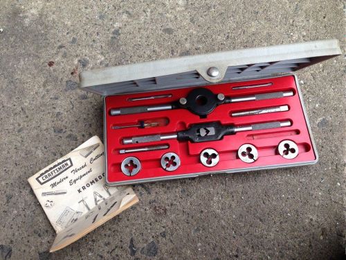 Sears Craftsman Kromedge Tap and Die Set Model 9-5205