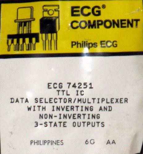 ECG74251 NTE74162  equiv  QTY:2