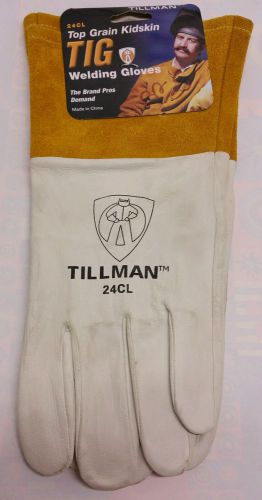 Tillman 24cl tig welding  gloves large top grain kidskin for sale