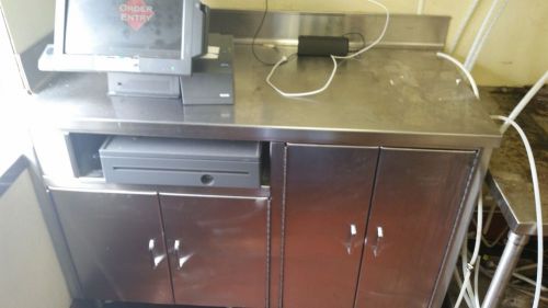 Stainless steel enclosed  table 52x25x37 for sale