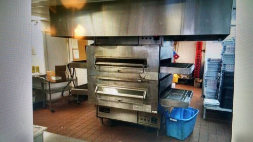 marshall ps360q dual conveyor pizza oven restaurant