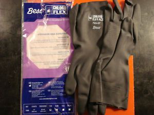 BEST, ChloroFlex, 13&#034; Neoprene Gloves, Medium, Lined, Qty. 12 Pr, 723-08 /GS3/RL