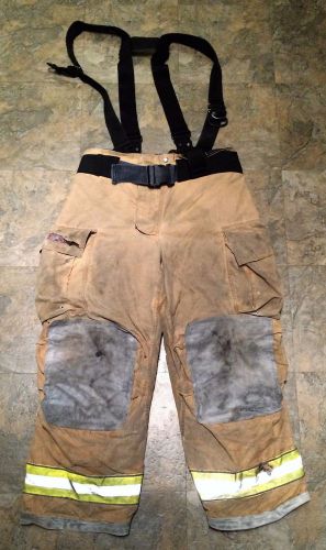 Firefighter Turnout/Bunker Pants w/ Belt/Susp. - Globe G-Xtreme - 40 x 30 - 2008