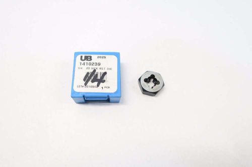 NEW UNION BUTTERFIELD 1410239 1/4 20 HEX RET DIE D529600