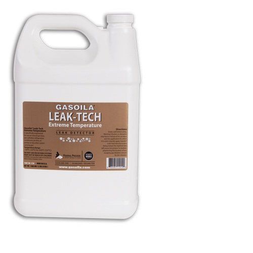 Gasoila LT28 Leak-Tech Gold Low Temperature Leak Detector, 1 Gallon Bottle