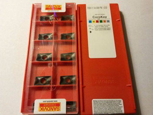 R 390 17 04 08m-pm 4230 sandvik carbide inserts (10 pcs) for sale