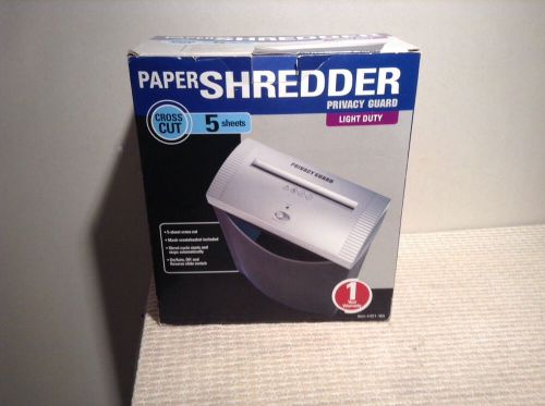 PRIVACY GUARD SHREDDER Cross Cut 421-183