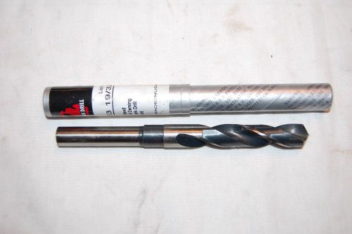 Michigan Drill 19/32&#034; High Speed Drill Bit 1/2&#034; Shank USA