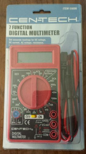 CEN-TECH 7 FUNCTION MULTIMETER